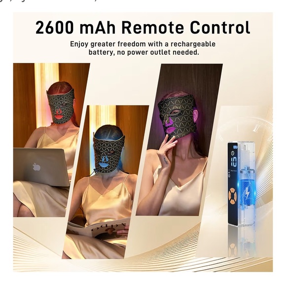 LED Light Therapy Mask - Picture 5 of 9